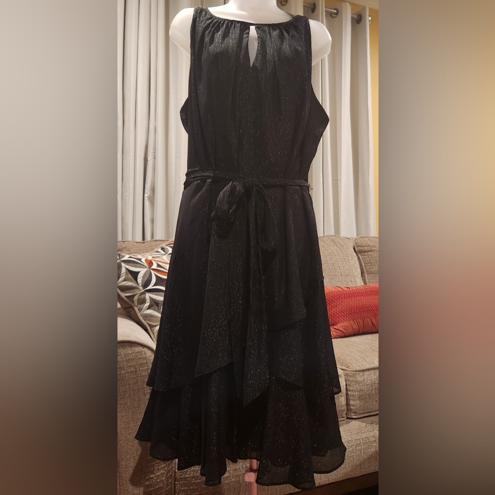 Elegant Black Women's Dress